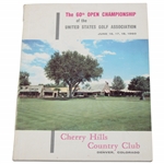1960 US Open at Cherry Hills CC Program - Arnold Palmer Win