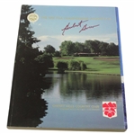 Hubert Green Signed 1985 PGA Championship at Cherry Hills Program JSA ALOA