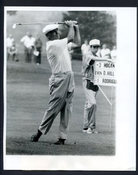 Ben Hogan - Wire Photo 7/30/70 Classic Swing Remains