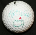 Art Wall Autographed Masters Golf Ball  JSA COA 