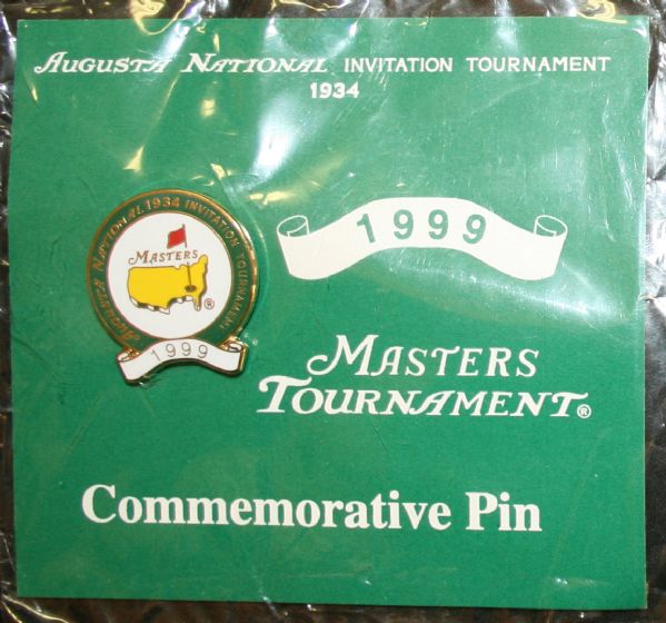 1999 Masters Commemorative Pin