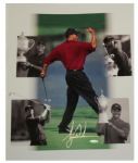 Tiger Woods Upper Deck  Autographed 16x20 Photo