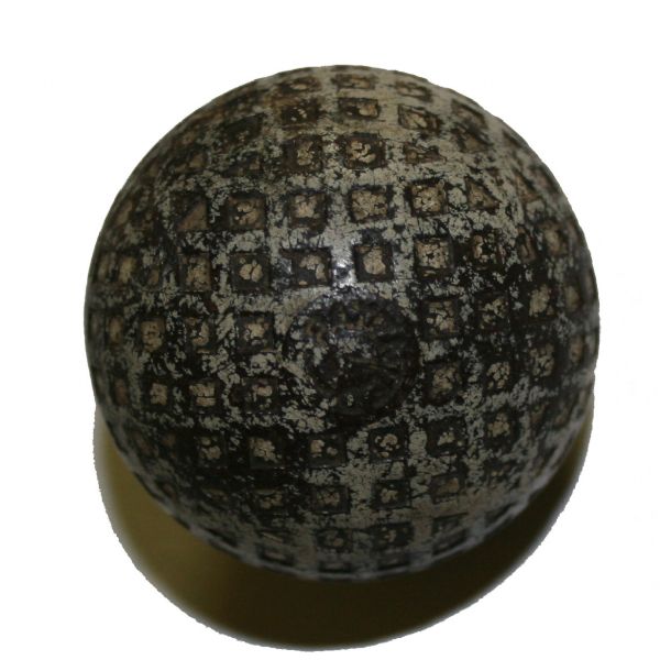 Mesh Pattern Golf Ball - Circa 1930