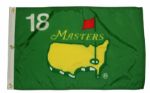 Masters Undated Green Pin Flag: Very Rare Flag