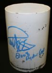 Ryder Cup Final Match Used 17th Hole Cup - Autographed by Paul Azinger