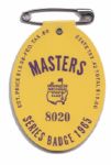 1965 Masters Badge Jack Nicklaus Victory