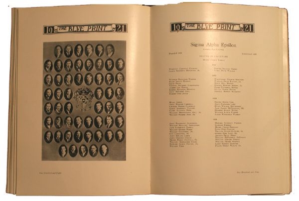 1921 Bobby Jones College Yearbook - Georgia School of Technology