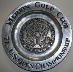 1971 US Open Pewter Plate Lee Trevino Wins