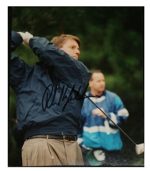 Phil Mickelson Autographed 8x10 Photo  JSA COA 