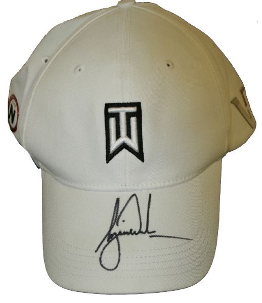 Tiger Woods signed TW Nike Hat  JSA COA