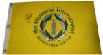 Jack Nicklaus Autographed Memorial Pin Flag