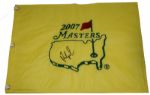 Fred Couples Autographed  Masters Pin Flag  JSA COA