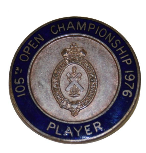 1976 British Open Contestants Pin