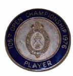 1976 British Open Contestants Pin