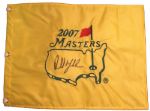 Phil Mickelson Autographed 2007 Masters Flag  JSA COA 