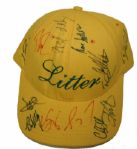 Tiger Woods & Assorted other autographs on Masters "Litter Boy" Hat  JSA COA