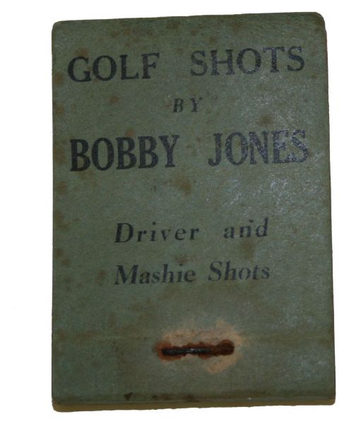 Bobby Jones Vintage Flicker Book Nice Shape!