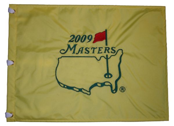 Lot of (10) 2009 Masters Flags