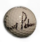 Arnold Palmer Autographed Golf Ball  JSA COA 