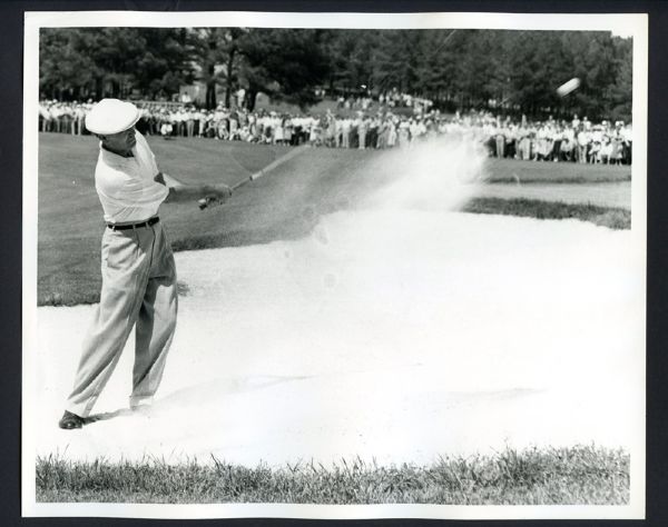 Ben Hogan Wire Photo 1954 Augusta National Masters Tournament Crisp!