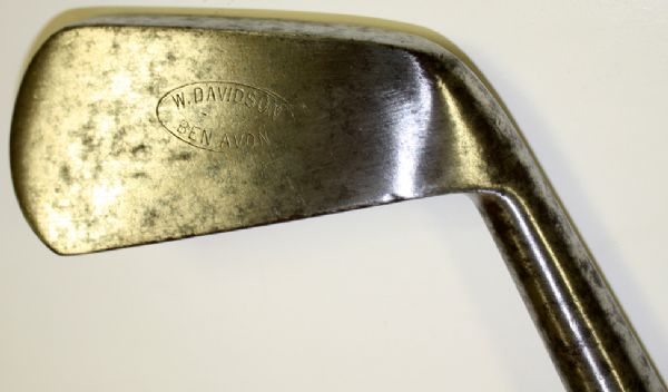 Wooden Shaft Iron, Smooth face By W. Davidson