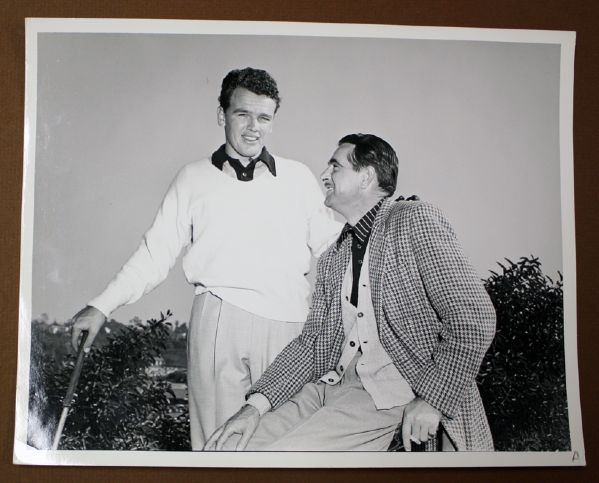 Great Original Alex Morrison photo of Jack Burke and Lloyd Mangrum 1950