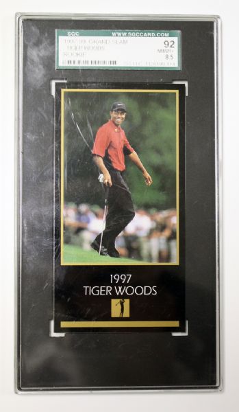 Tiger Woods Rookie Card 1997 (92 NM/MT+ 8.5)