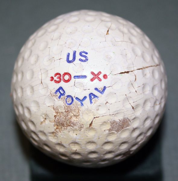 1921 US Royal 30X Golfball by US Rubber Co