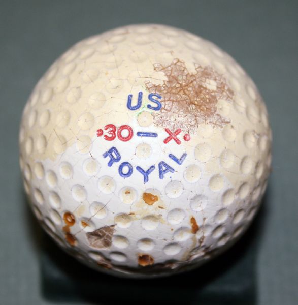 1921 US Royal 30X Golfball by US Rubber Co