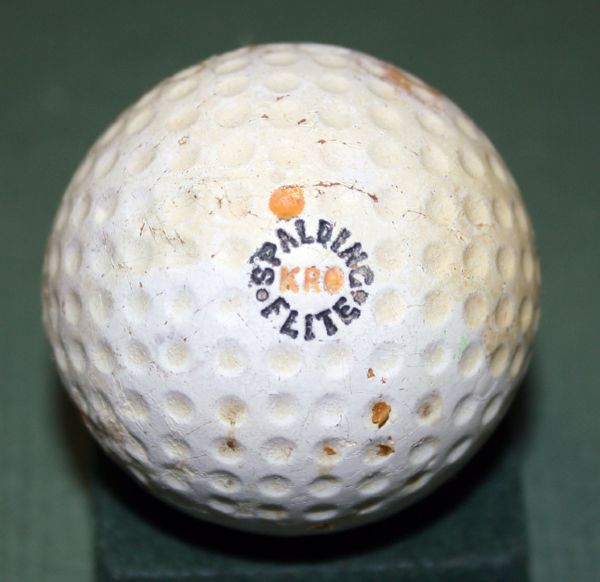 1922 Kroflite Dimple Golfball by AG Spalding