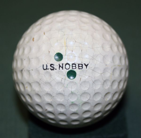 1917 Nobby Golfball by US Rubber CO 