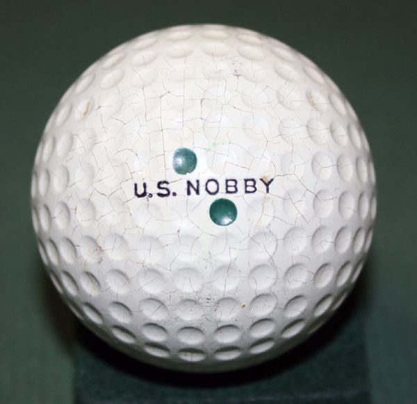 1917 Nobby Golfball by US Rubber CO 