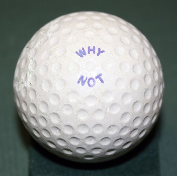 1911 Why Not Golfball by Henleys LTD