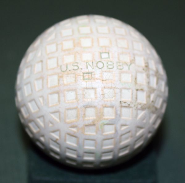 1919 US Nobby Golfball by US Rubber co