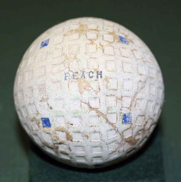 1921 Reach Eagle Golfball by AJ Reach