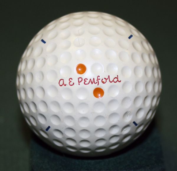 1922 Penfold Patented Golfball