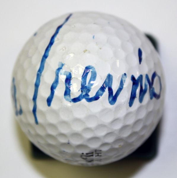 Lee Trevino Signed Golf Ball