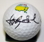 Jose Maria Olazabal Signed Masters Logo Golf Ball