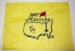 Bob Goalby Signed Masters flag with 68 notation for his win in 1968