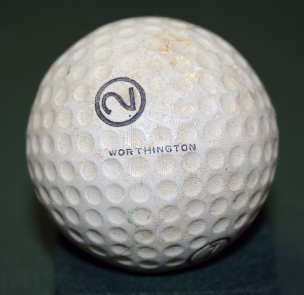1938 Dice Golfball by Worthington Co
