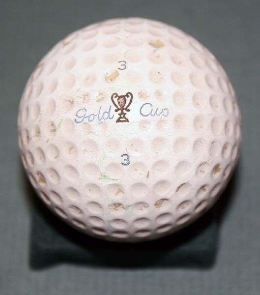 1932 Dunlop Gold Cup Golfball