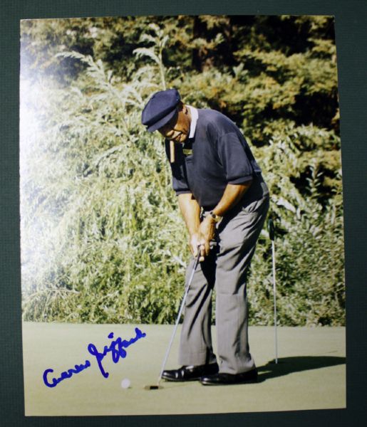 3 Items (1) 8x10 Photo of Charlie Sifford (2) 8x10 Photo of Charlie Sifford (3) Group Photo Signed by Jacobson, Irwin, Player and Weiskopf