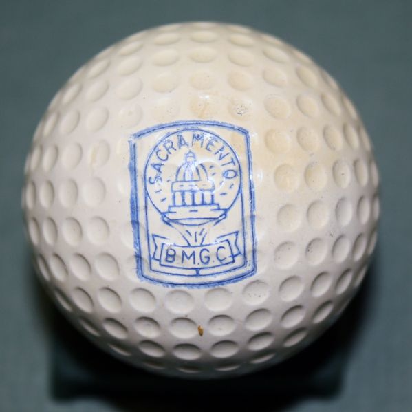 Lot of two Golfballs Bing Maloney 1952 and a 1988 PGA championship Golfball