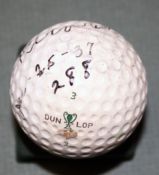 Henry Picard signed Vintage 1937 Golfball Masters Champion VERY Rare! FULL JSA COA