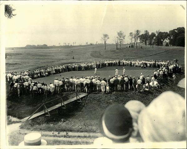 Bobby Jones Wire Photo from the 1926 US Open 7/10/1926 Jones Victory