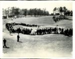 Bobby Jones  at the 1937 Masters Wire Photo (Dated 4/2/1937)
