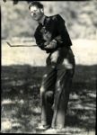 Byron Nelson shoots from the rough. Wire photo - 5/21/1936