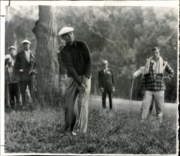 Ben Hogan at the National Open. Wire Photo - 6/19/1955