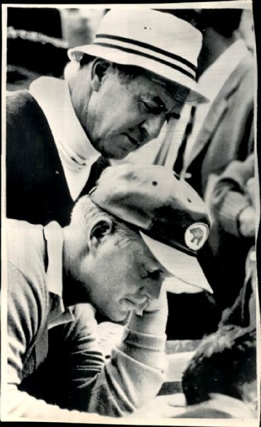 Sam Snead at Greater Greensboro, N.C. Wire Photo - 4/4/1964