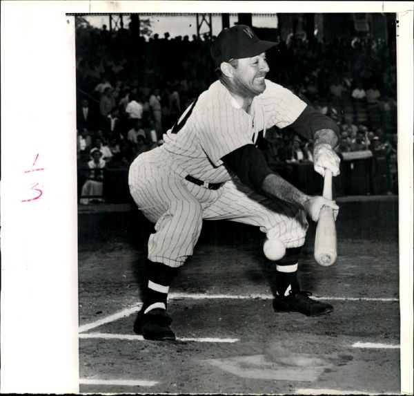 Sam Snead Playing for The Washington Senators Wire Photo  - 7/18/1954